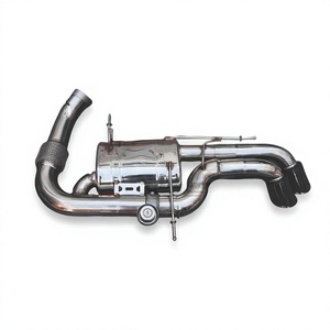 Vortex SS304 Valved Catback <b>Exhaust</b> for I8 1.5T Hybrid with 76mm Pipe Diameter and Mirror Polished Finish - Product Image 1