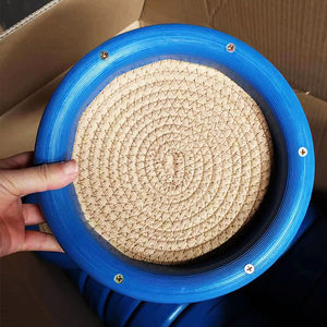 Nido per Piccioni con Ciotola Anti-Rotolamento, Tappetino in Erba e Bordo in Plastica, Letto per Nidificazione per Piccioni, Colombi e Uccelli, Previene il Rotolamento delle Uova - Product Image 2