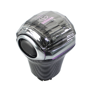 Pommeau de levier de vitesse en cristal pour Toyota Sienna, en fibre de carbone, avec éclairage LED, pour boîte de vitesses automatique - Product Image 4