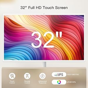 2025 Verified <strong>Suppliers</strong> 32 Inch PC LCD Touch Tv <strong>Android</strong> 13 Smartv Wireless Touch Screen Tv White 6G+128G Portable Tv <strong>With</strong> Camera