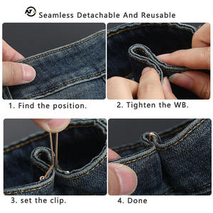 Clips de pretina de cerca para mujeres musulmanas cuello U-clip cubierta Pin broche joyería pañuelo Bayberry - Product Image 3