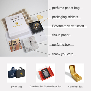 Biểu Tượng Tùy Chỉnh Nước Hoa Chai Quà Tặng Hộp Giấy Có Thể Tái Chế Thân Thiện Với Môi Thanh Lịch Tinh Dầu Cứng Nhắc Bao Bì Hộp Với Bọt Chèn - Product Image 4