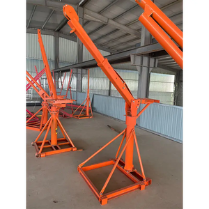 <span class=keywords><strong>Mini</strong></span> grue portable Machine 500Kg 1Ton capacité électrique extérieur Construction ascenseur câble métallique élingue pour les projets à petite échelle - Product Image 6
