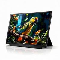 Monitor Portátil Extendido para Laptop M5 de 15.6 Pulgadas LCD 1080p IPS, Monitor Externo Plug-and-Play para MAC y PC