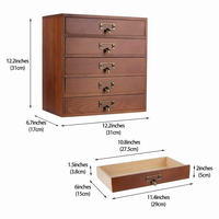 Organiseur de rangement en bois moderne et élégant à bas prix et de haute qualité, 3 tiroirs, multifonctionnel, gain de place, salon