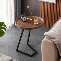 Table basse moderne de luxe en bois massif durable pour salon, chambre, hôtel et hôpital