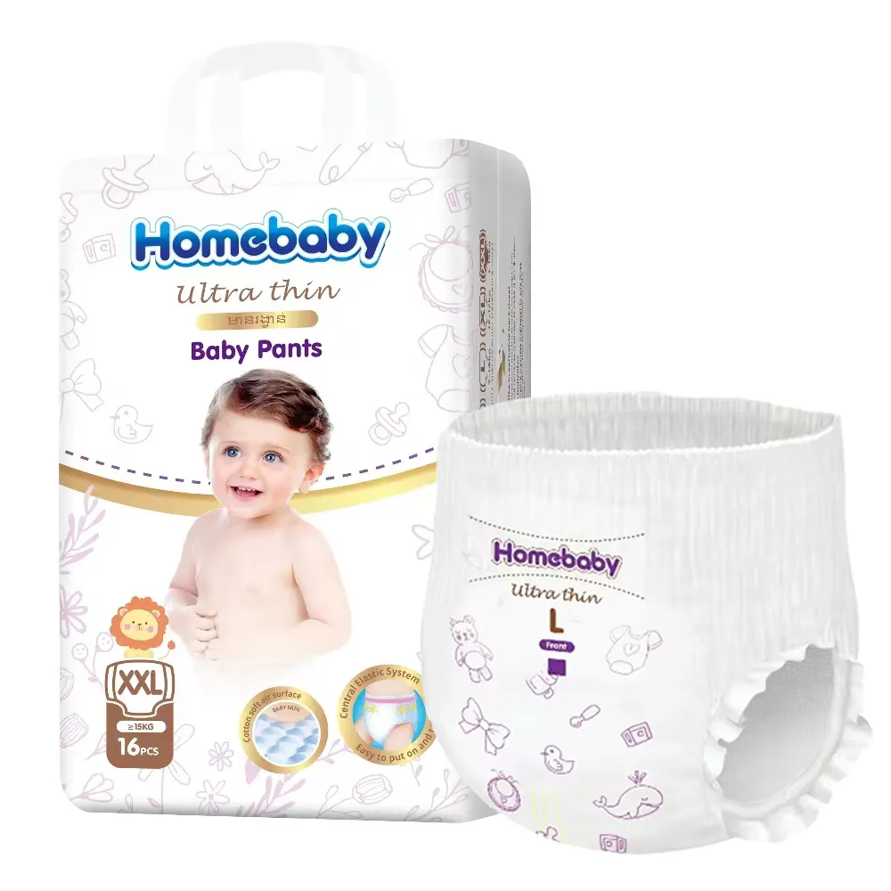 High Quality Baby Diaper Pants Wholesale Private Label Ecological Baby Diapers Products Baby Diapers Manufacture For Sale