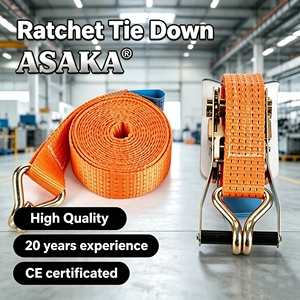 Correas de Amarre de Alta Resistencia <span class=keywords><strong>para</strong></span> Carga, 5T, con Trinquete, <span class=keywords><strong>para</strong></span> Transporte al Aire Libre - Product Image 5