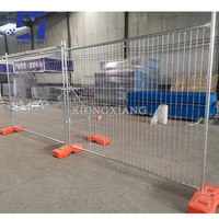 Clôture événementielle amovible standard australienne, panneau de clôture mobile temporaire pour chantier de construction, à vendre
