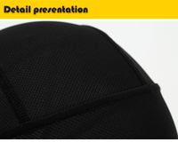 Gorro A-1 para Hombre, Transpirable, Protección Solar, para Ciclismo, Motociclismo, Senderismo, 95% Poliéster, 5% Elastano