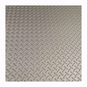 Customized 3mm 201 316 430 304 2b Inox Decorative Checkered Stainless Steel Sheets