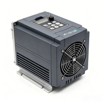 Variateur de fréquence triphasé 5,5 kW 380 V, contrôleur de vitesse de moteur AC robuste pour convoyeur et concasseur