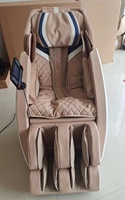 Fauteuil de massage électrique OEM 3D Zero 0 Gravity L Track, massage Shiatsu, chauffage, pétrissage, vibration, massage complet du corps 4D