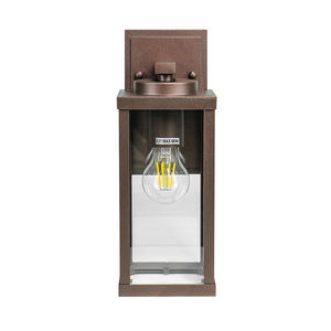 Lampes murales d'extérieur KorsLighting, étanches, AC, pour <span class=keywords><strong>jardin</strong></span>, design durable, finition brun foncé, abat-jour en aluminium, applique murale extérieure - Product Image 4