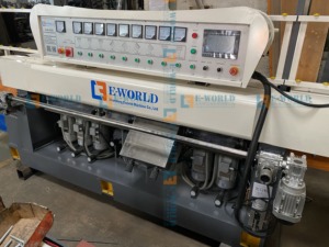 Máy viền kính tốc độ cao 9 động cơ để đánh bóng cạnh phẳng mịn - Product Image 2