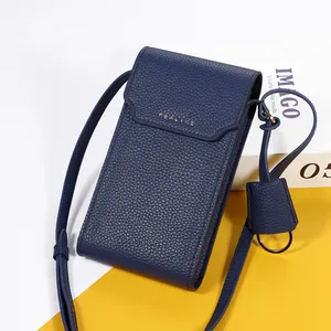 Das mulheres Pequeno Crossbody Sacos de Ombro Feminino de Couro PU Bolso de Telefone Celular Saco de Cartão de Bolsa Senhoras Carteira Embreagens Sacos Do Mensageiro