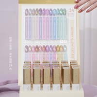 ZRKGEL Best Seller Ladai Aurora Cat Eye Gel Polish Kit 24 Teintes Fournisseurs de Produits pour Ongles Haute Pigmentation avec Collection de Gels UV Magnétiques