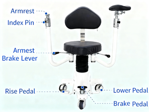 공장 직접 판매 의사 의자 사용자 정의 지원 수술 현미경으로 치과 의자 - Product Image 5