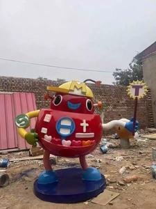 Sculpture de bouteille de <span class=keywords><strong>vin</strong></span> géante, statue de bière surdimensionnée pour la décoration de bar commercial, affichage d'entrée de <span class=keywords><strong>restaurant</strong></span>, œuvre d'art personnalisable - Product Image 6