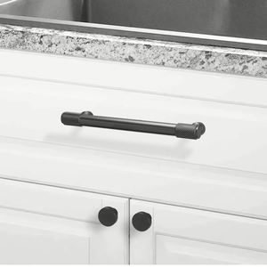 New Arrival Modern Home Bathroom Bedroom Wardrobe Drawer Kitchen Aluminium <b>Door</b> Knurled <b>Door</b> <b>Handle</b> <b>Round</b> Knob Eco-Friendly - Product Image 5