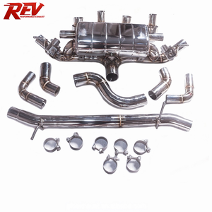 Système d'échappement Catback en acier inoxydable 304 REV RDA0077 pour VW Golf 7R/7.5R 2.0T (2015-2016) avec silencieux à commande de valve, épaisseur 1,5 mm - Product Image 2