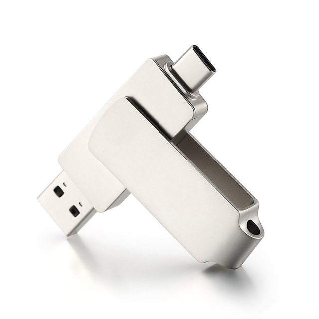 Business Gift Type C USB Flash Drive Custom logo 8GB 64gb 128gb OTG Usb Stick Key Disk Memory Pendrive Phone Usb Flash Drive