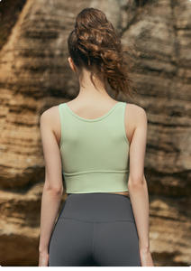 <span class=keywords><strong>Reggiseno</strong></span> <span class=keywords><strong>sportivo</strong></span> ad alto impatto con cuscinetti incorporati-antiurto, contenimento delle tette laterali, per corsa, Fitness e Pilates - Product Image 2