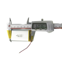 Harga Terbaik Baterai Lithium 3.7V 703562 Baterai Lithium Polymer Isi Ulang 1700mAh 500 Siklus Baterai Lipo untuk Perangkat Pintar