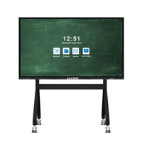 Pantalla Interactiva Inteligente con Retroiluminación LED de 55 65 75 85 98 100 110 Pulgadas, Pantalla Táctil HDTV, Pizarra Blanca Educativa de Panel Plano
