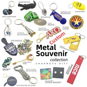 Llaveros de Aleación Metálica Pulida al por Mayor, Llaveros Ovalados Personalizados con Logotipo, Llaveros para Exteriores - Product Image 6