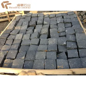 China Factory Price Black Basalt Stone Pavers For Sale