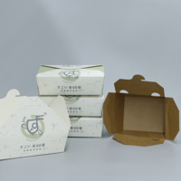 Taille personnalisée conteneur à emporter poulet frit emballage rapide livraison de nourriture à emporter boîte de papier pour restaurant