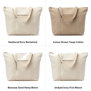 Sac de transport en coton recyclé pour pickleball, capacité 2 raquettes, 12 oz, non teint, logo personnalisé, vente en gros, pour tennis et padel - Product Image 5