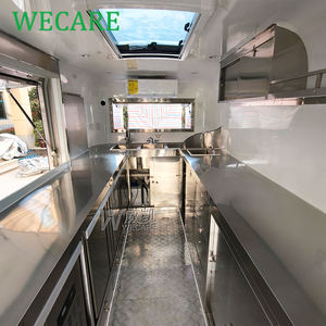 Wecare Restoran Yemek Kamyonu Mobil Mutfak Arabaları Foodtruck Hot Dog Bar Satış Noktası Pizza Özel Yemek Treyleri - Product Image 6