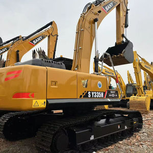 Excavatrice Sany SY335H d'occasion, 95% NEUF, faible nombre d'heures, modèle 2024 avec moteur à bas prix - Product Image 1
