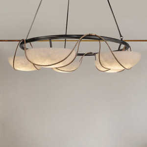 Lustre Jia Wenjun avec abat-jour en verre, lumière LED 220V pour salon, restaurant, hôtel, lampe de plafond - Product Image 2