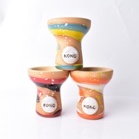 Shisha Zubehör Keramik Rauch Topf Schüssel Hoch temperatur Versiegelung Glasur Keramik Shisha Kopf konges