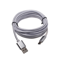 Pour PS5 3M 3A câble de données de charge rapide pour contrôleur PS5 Durable Portable personnalisé couleur unie pour câbles de charge USB PS5