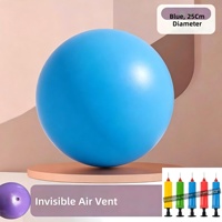 Ballon de yoga et de gymnastique gonflable anti-éclatement personnalisé avec logo MR pour Pilates