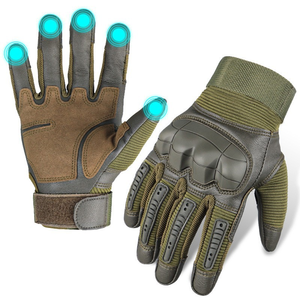 DFU147 Gants d'hiver chauds en polaire doublée, longs, anti-vibrations, protection du travail pour activités de plein air – Grande Vente - Product Image 2