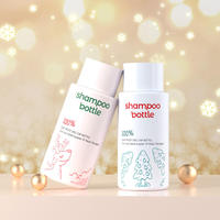 Custom Hdpe Soft Touch Douchegel Verpakking Squeeze Lotion Shampoo Plastic Schijf Dop Fles