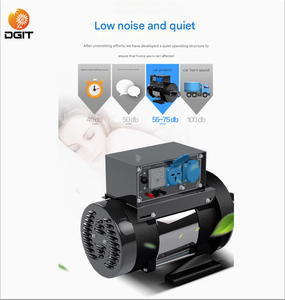 Generator Set 3KW 5KW 6KW 8KW 10 KW Single-phase With <b>Socket</b> Breaker Voltmeter <b>12v</b> Output 220V Full Copper 380V Home DG9992 Gene - Product Image 3
