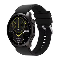 Reloj Inteligente con Respuesta de Mensajes de Voz por IA, Aleación TFT Silicona, Multifuncional, Llamadas, Frecuencia Cardíaca, Monitoreo del Sueño, Rastreador de Actividad Física