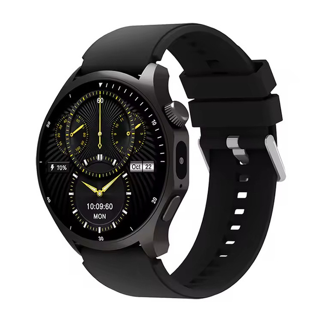 Smart Watch AI Voice Message Reply Alloy TFT Silicone Multifunctional Call Heart Rate Sleep Monitoring Fitness Tracker