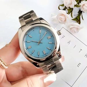 Reloj de Mujer Moderno con Esfera Rosa, Correa de Acero Inoxidable, Minimalista, Casual, de Lujo, de Cuarzo, para Negocios - Product Image 2