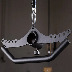 <span class=keywords><strong>Barra</strong></span> de <span class=keywords><strong>Polea</strong></span> para Ejercicios de Triceps, Bíceps y Espalda, Accesorio de Cable de <span class=keywords><strong>Polea</strong></span> Alta y Baja, Mango T-Bar para Entrenamiento Físico - Product Image 5