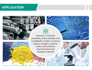 جهاز قياس الحرارة التفاضلية بالمسح (DSC) من سلسلة SKZ1052 بهيكل معدني على شكل حرف U ذو قابلية تكرار جيدة للمختبرات - Product Image 2