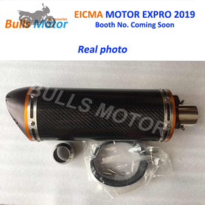 Los toros MOTOR BM-dos <span class=keywords><strong>hermanos</strong></span> de fibra de carbono de escape de la motocicleta para deporte bicicleta KTM/Hondas - Product Image 3