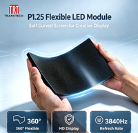 Module d'affichage LED P1.25, écran Transtech, intérieur/extérieur, haute qualité, image vive, couleur pleine