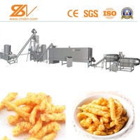 Automatische Mais-Curl- und Puffsnack-Extruder-Lebensmittelproduktionslinie Kurkure-Chips-Herstellungsmaschine